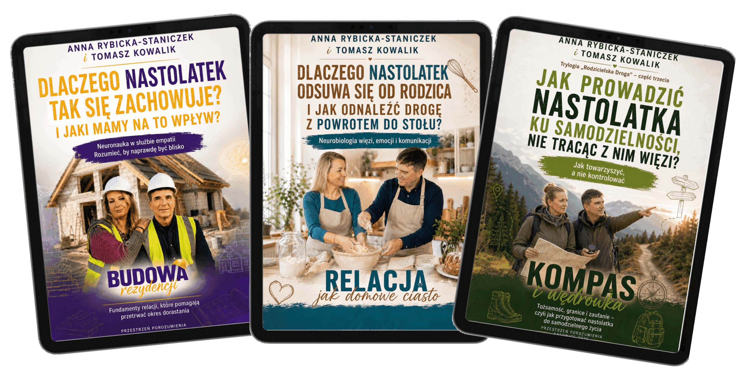 Cała trylogia „Rodzicielska droga” – Anna Rybicka-Staniczek, Tomasz Kowalik